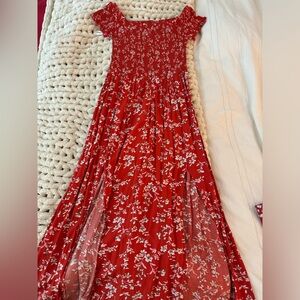 SHEIN MIDI Off Shoulder Dress Size Small